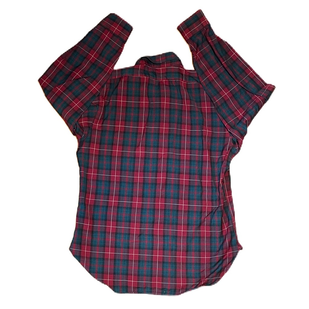 Pendleton Button Down Lightweight Wool Ls Mens Me… - image 2